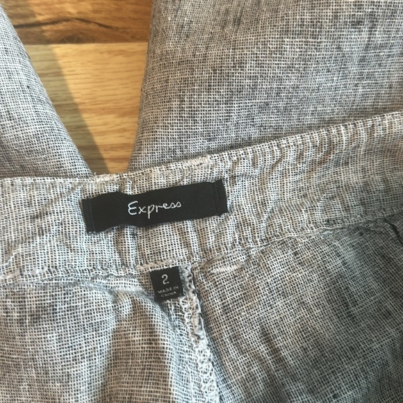 💚10 Express Linen blend pants size 2 - Picture 5 of 8